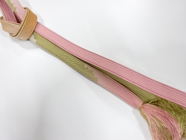 正絹　手組帯締め